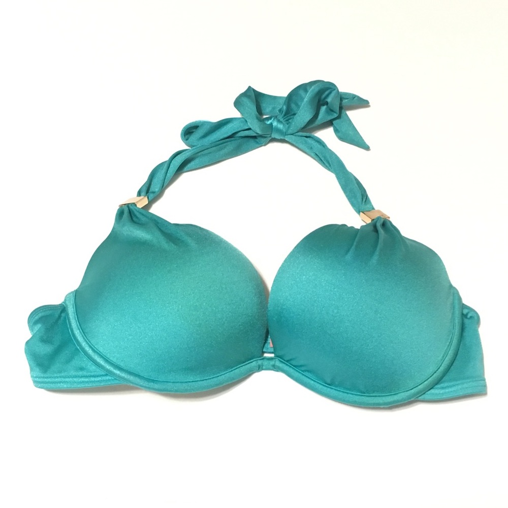 Victoria Secret Turquoise Swimsuit - Picture 4 of 8